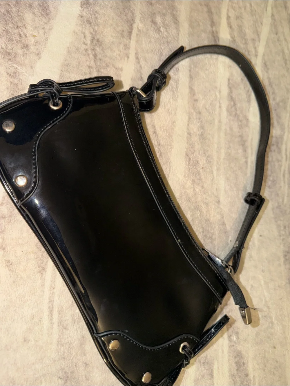 Michael Kors Gray MK Signature Crossbody Bag
